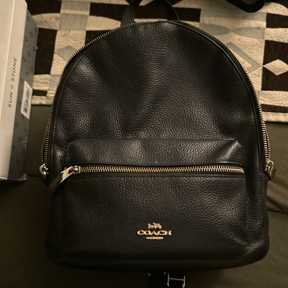 Coach pebble Charlie backpack